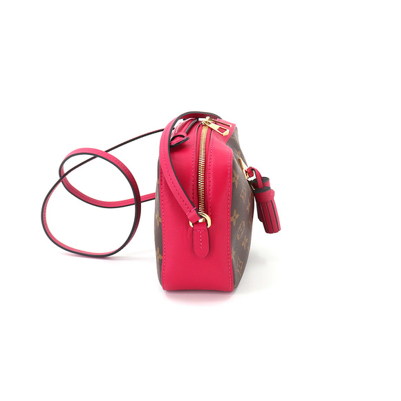 Louis Vuitton Monogram Saintonge Shoulder Bag Freesia Red - Picture 3 of 9
